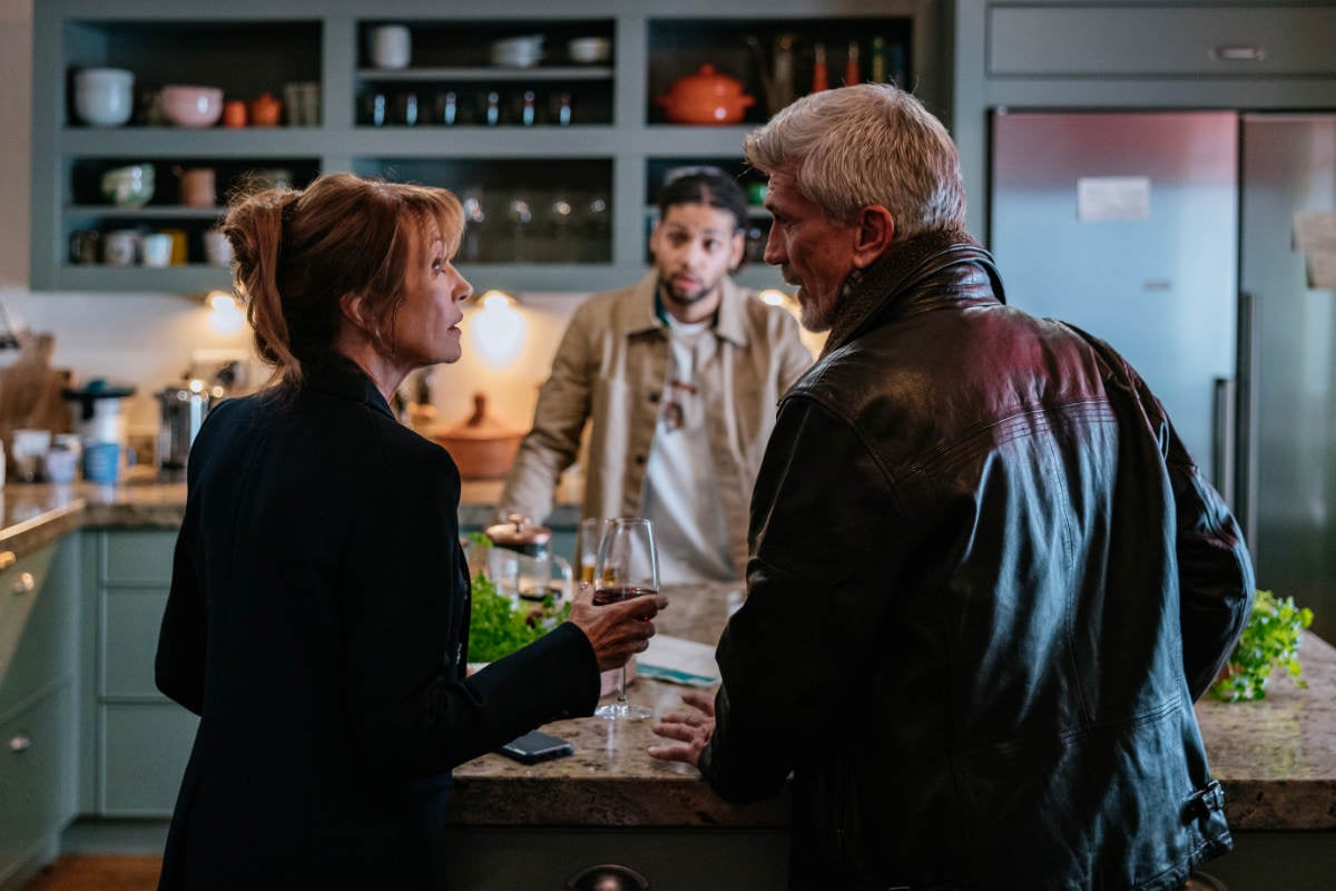 Jane Seymour, Rohan Nedd, and Joe Lando