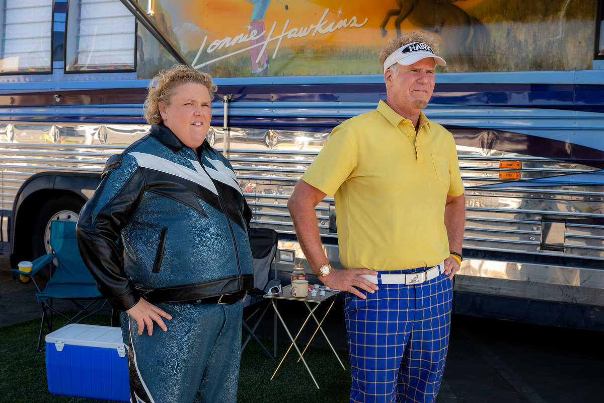 Fortune Feimster as Samantha and Will Ferrell as Lonnie