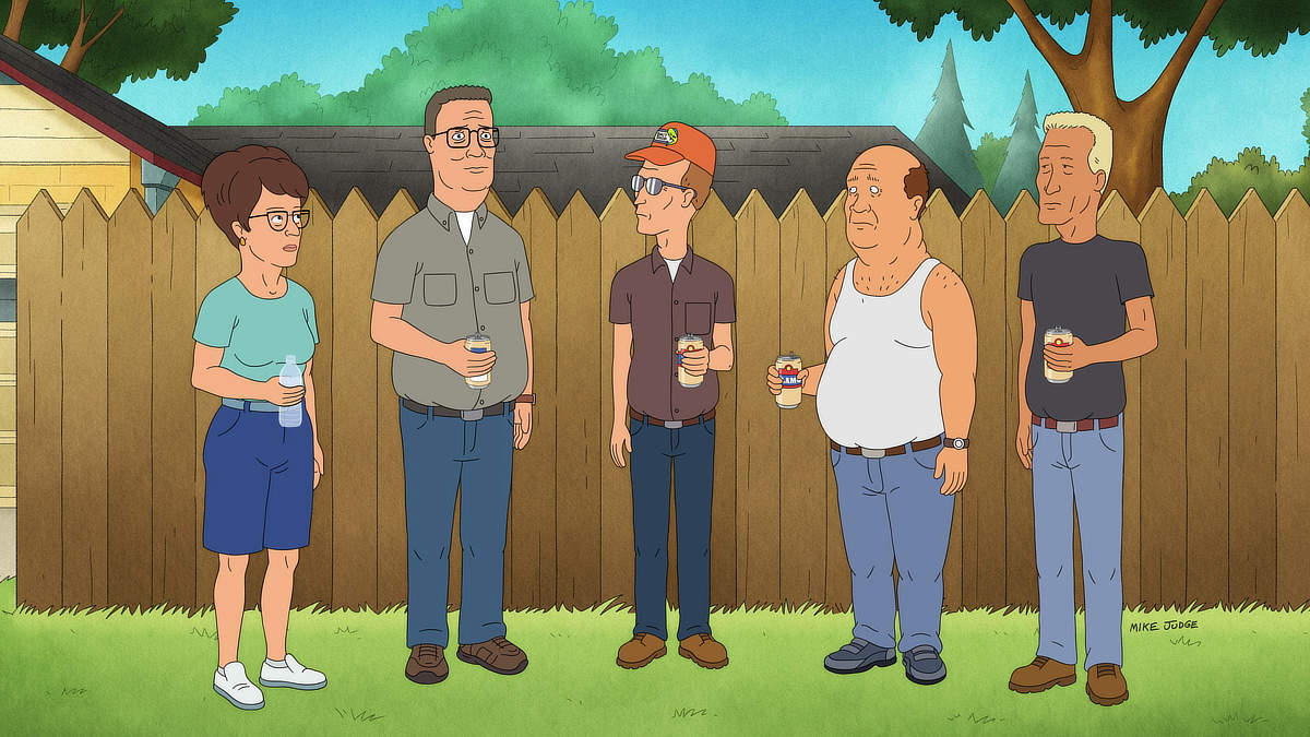 Boomhauer bonds with Luke Jr. over non-alcoholic beer.