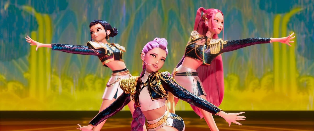 Kpop superstars Rumi, Mira and Zoey