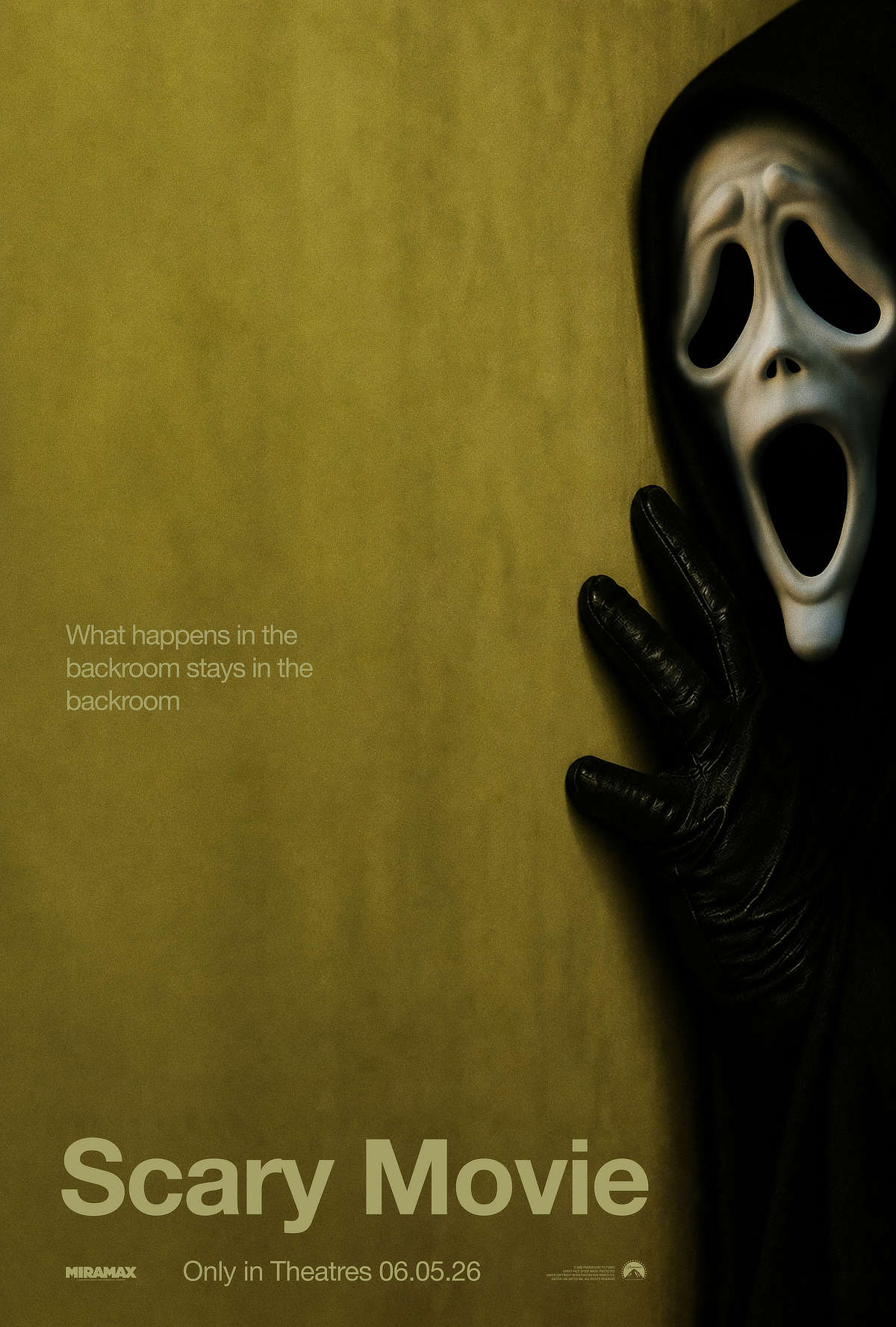 Scary Movie parody posters - Backrooms