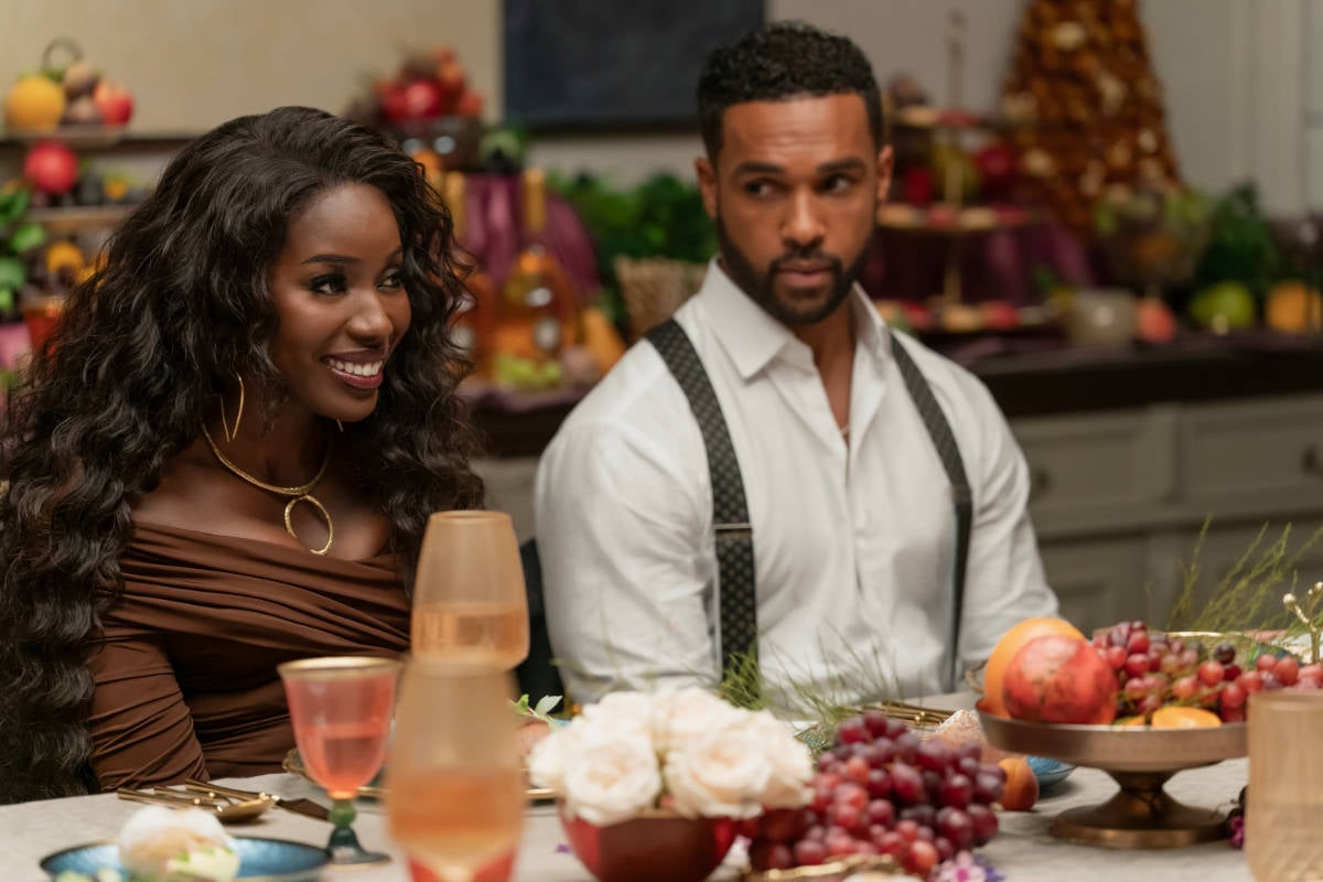 Anna Diop and Lucien Laviscount