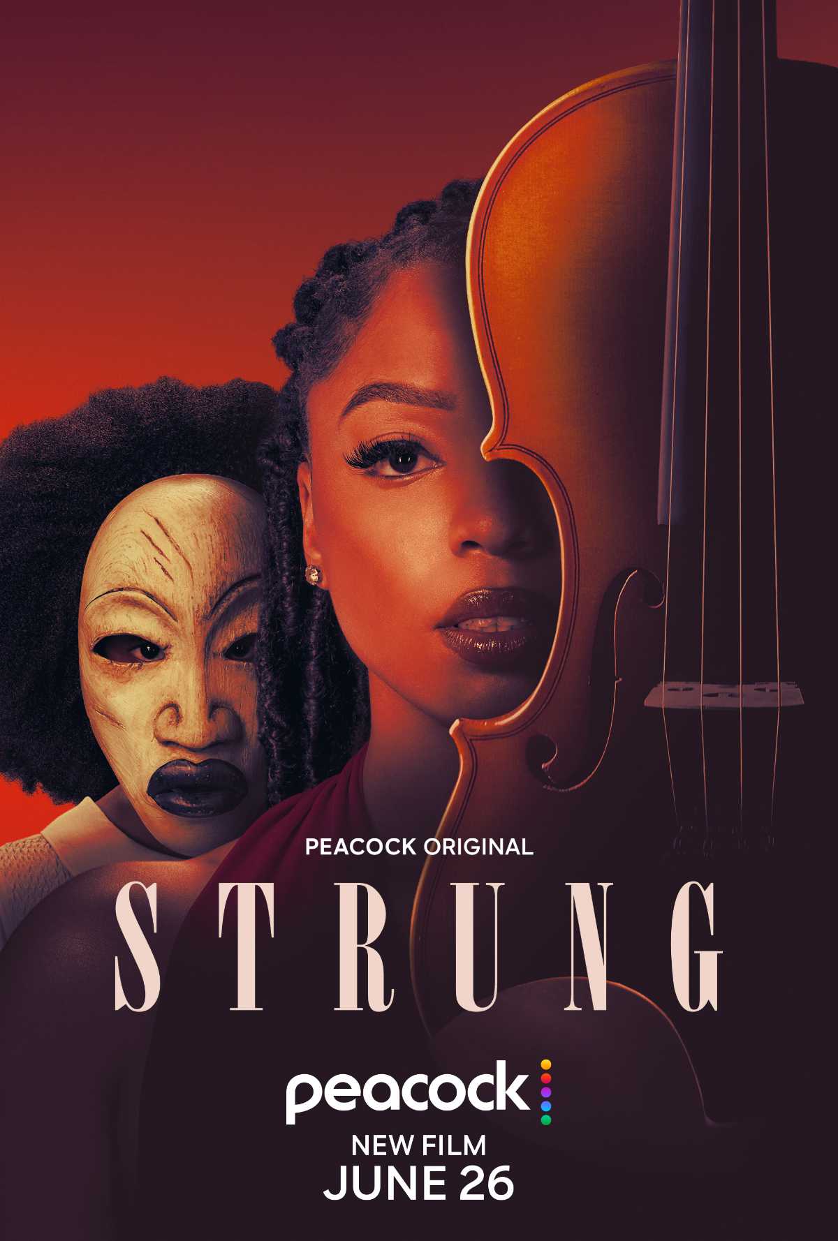 Strung key art from Peacock