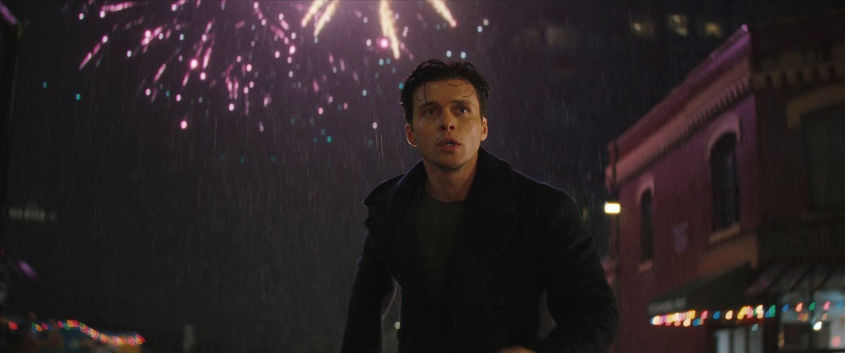 Nick Robinson as Wes with fireworks