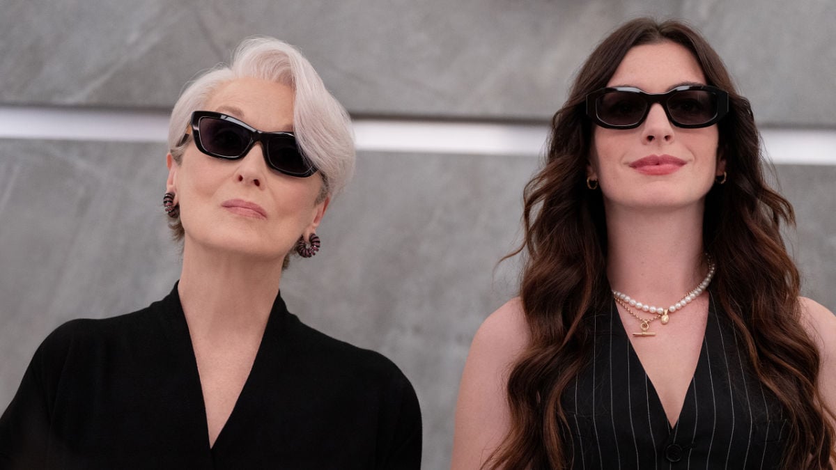 Meryl Streep and Anne Hathaway,