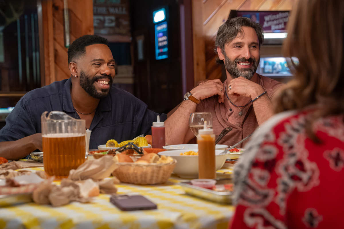 Colman Domingo as Danny and Marco Calvani as Claude