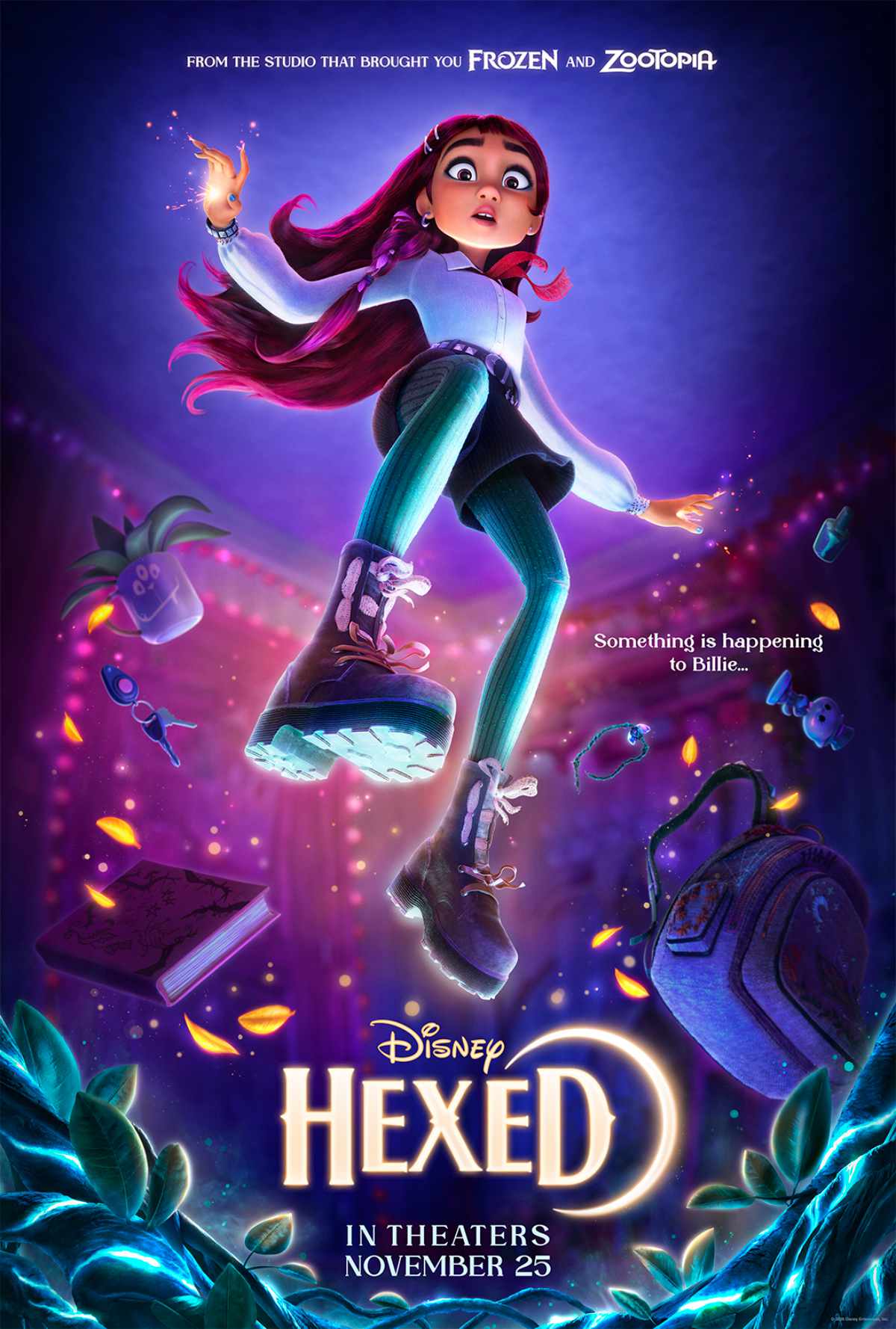 Hexed poster featuring Hailee Steinfeld as Billie