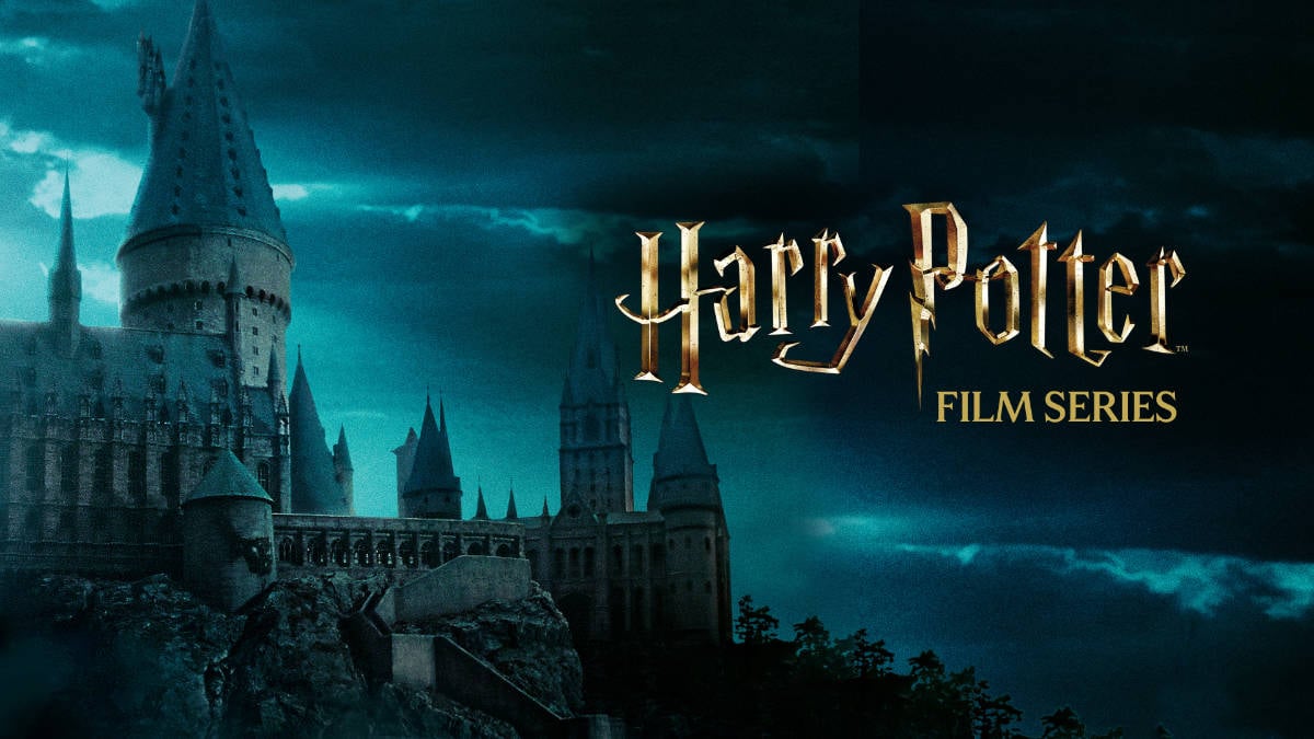 Harry Potter film series banner
