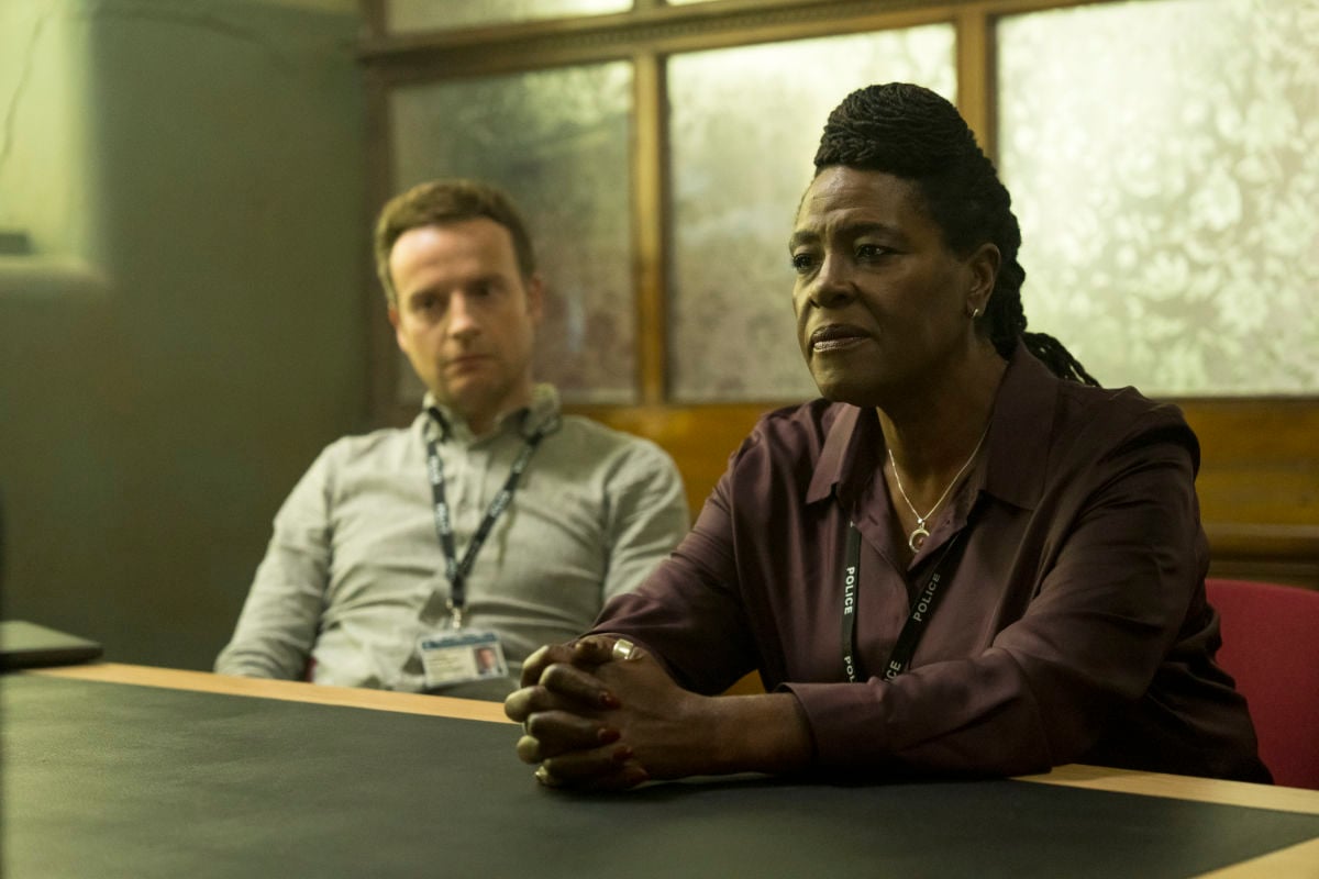 Sharon D Clarke as Detective Chief Inspector (DCI) Ellis and Andrew Gower as Detective Sergeant (DS) Harper