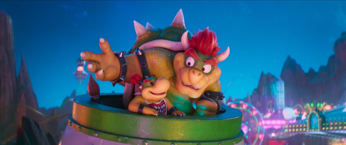 Bowser Junior and Bowser