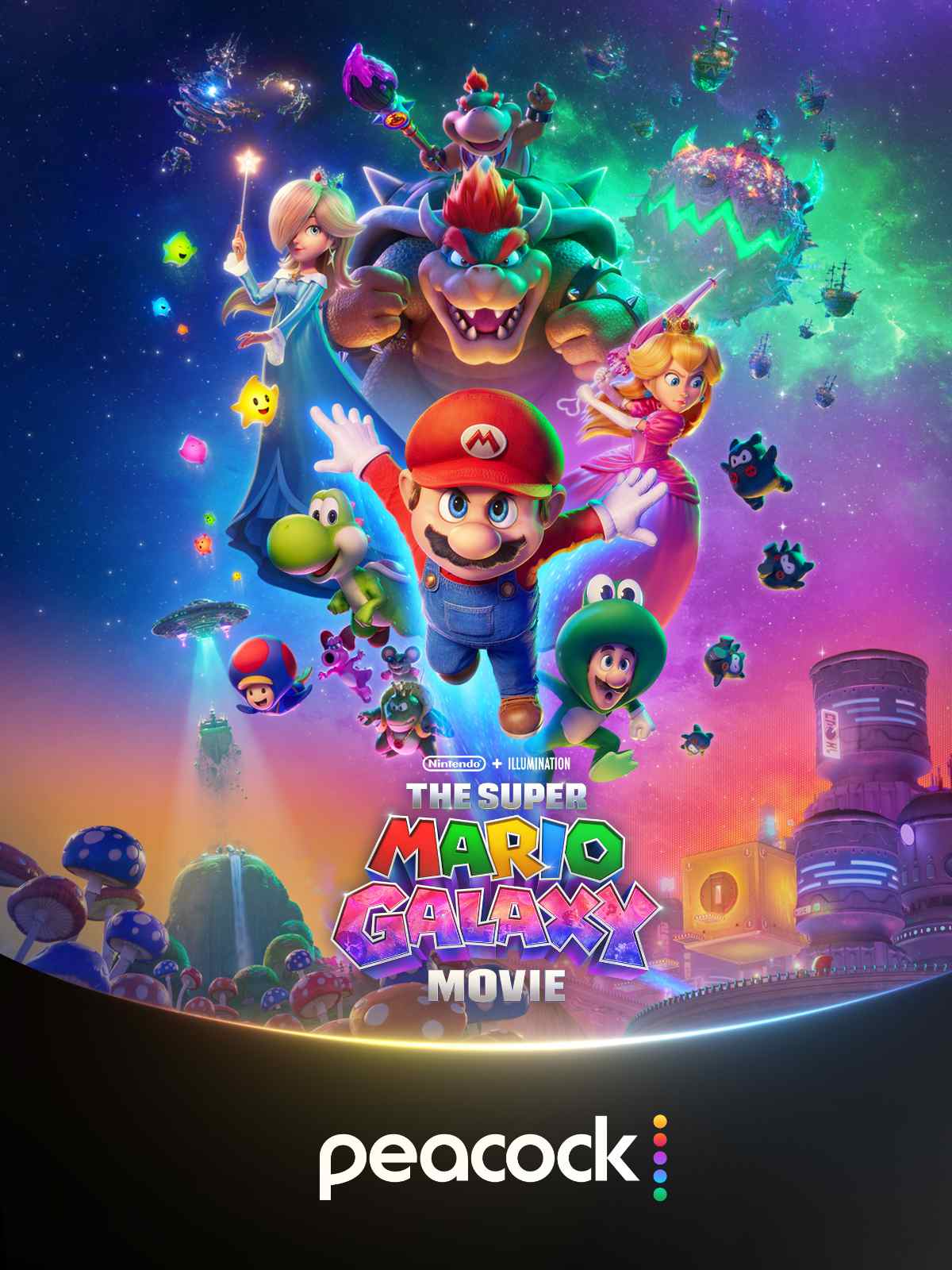 The Super Mario Galaxy Movie on Peacock