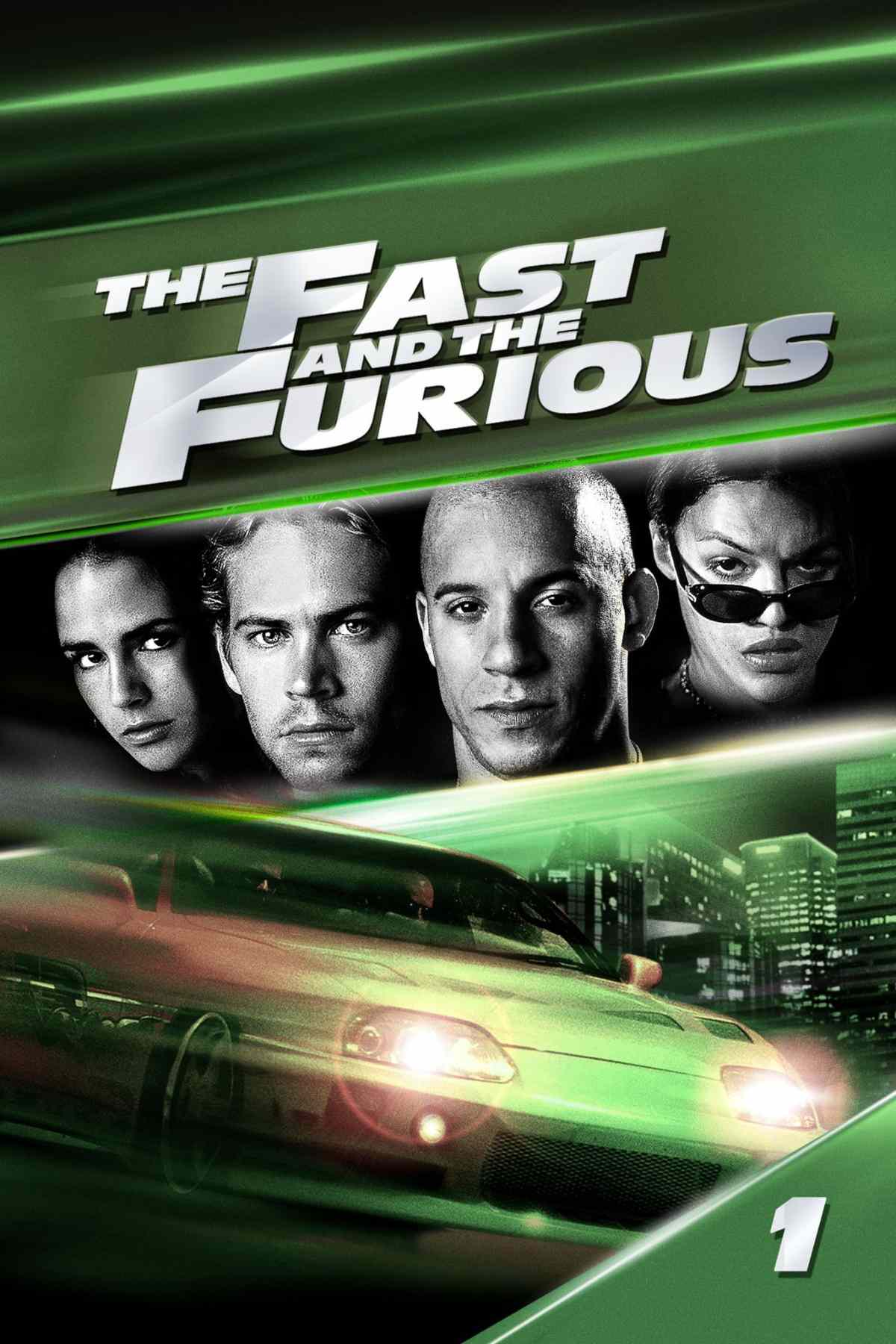 The Fast and the Furious poster