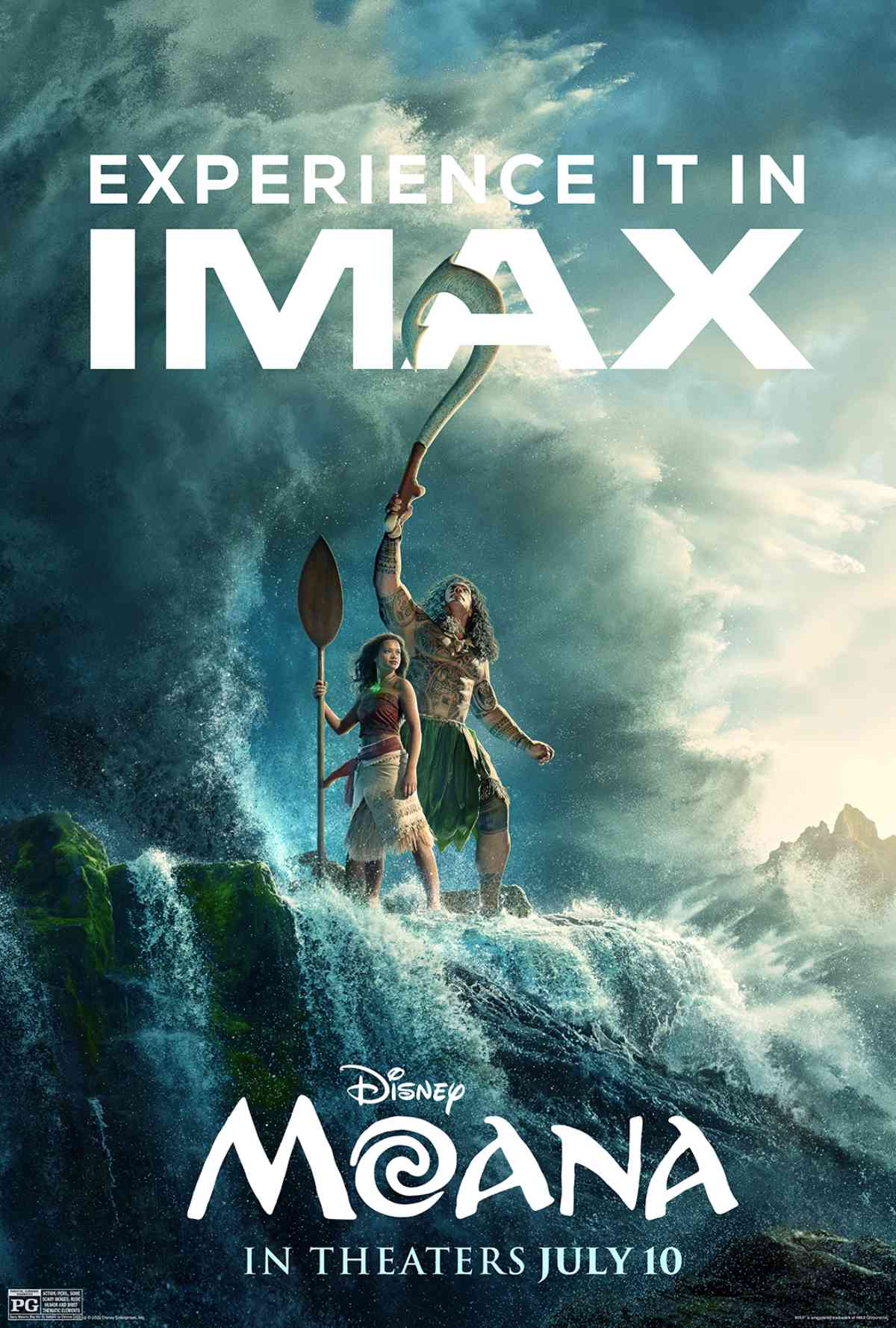 Moana tickets for IMAX