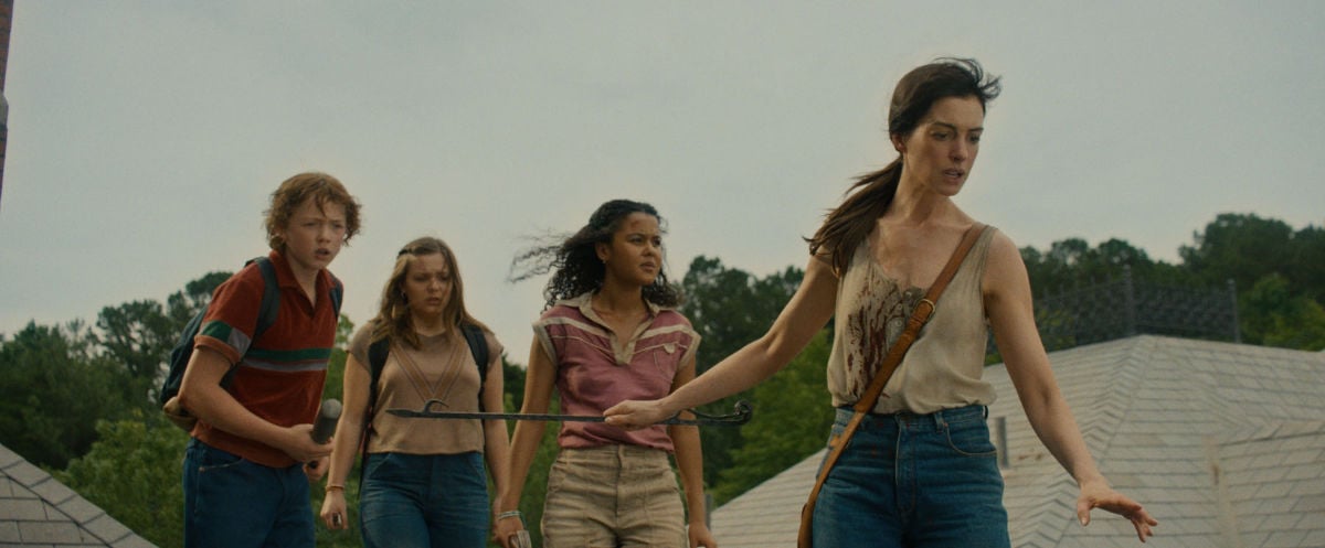 CHRISTIAN CONVERY as Brian Platt, MAISY STELLA as Audrey Platt, JORDAN ALEXA DAVIS as Jeanette and ANNE HATHAWAY as Denise Platt