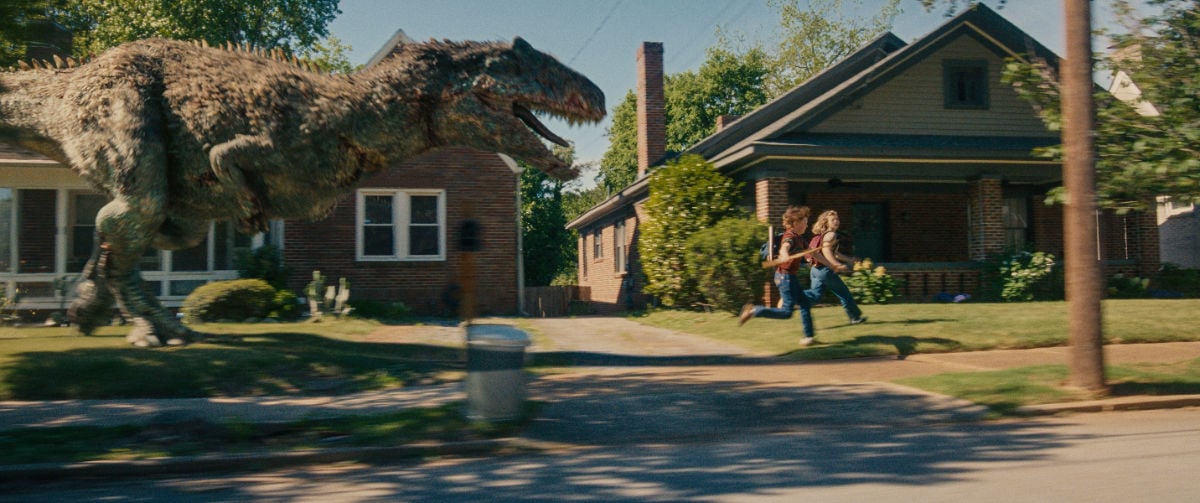 A scene from The End of Oak Street