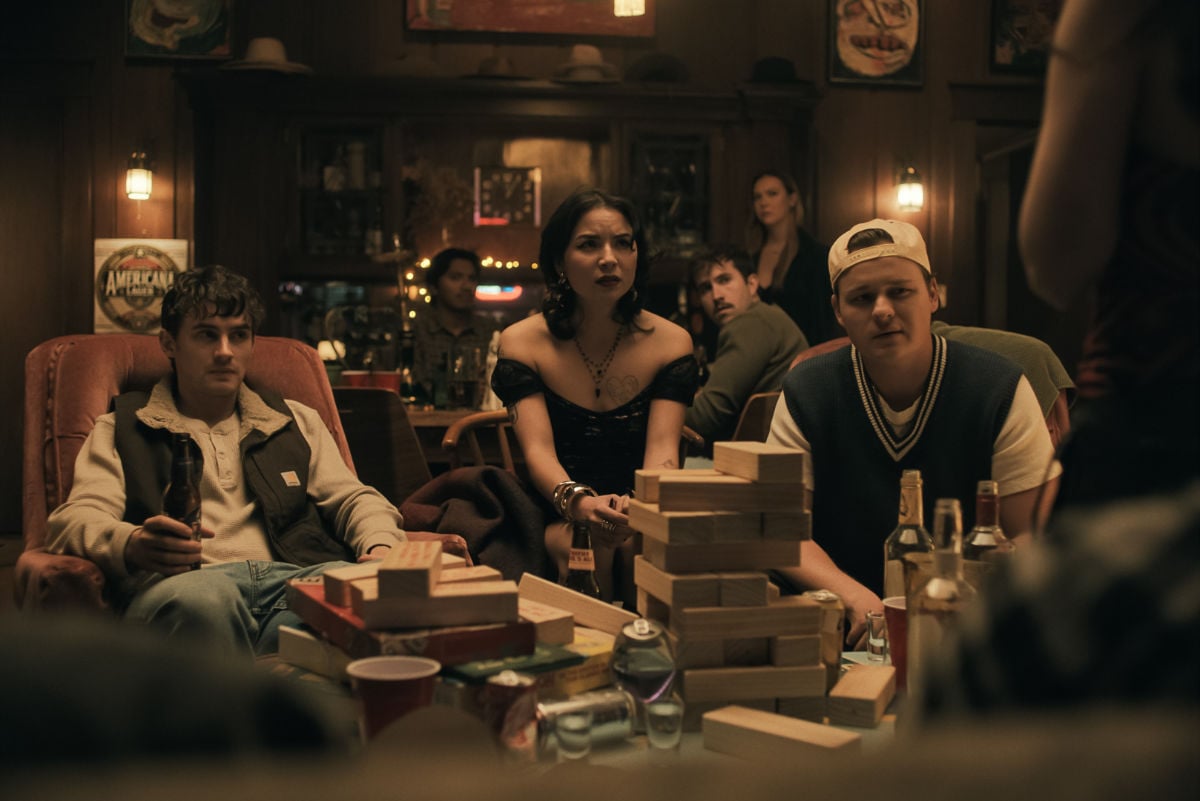 Michael Johnston stars as Bear, Megan Lawless as Sarah and Cooper Tomlinson as Ian