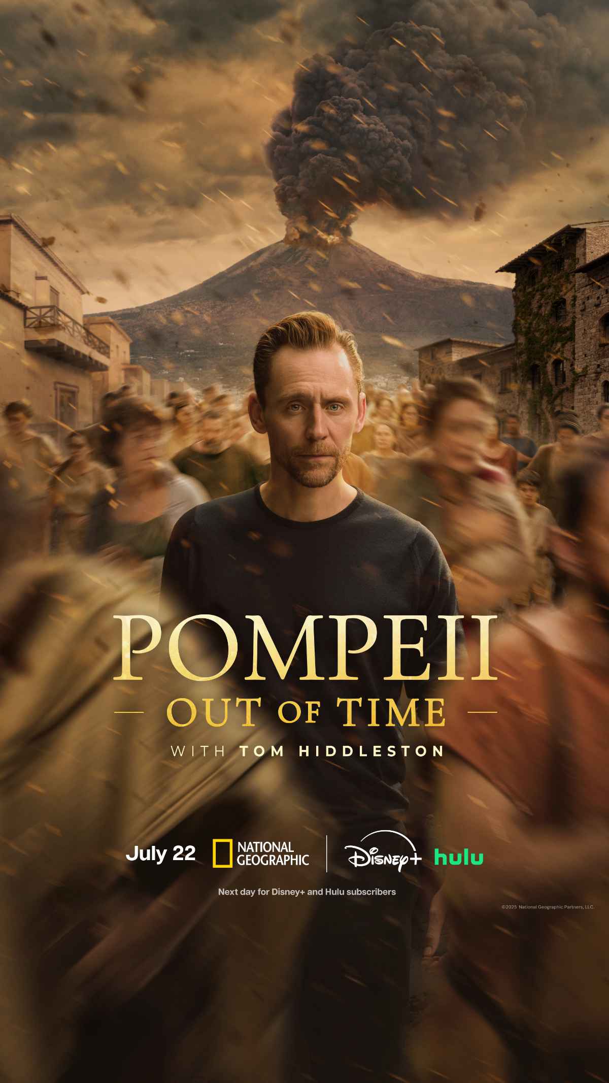 Pompeii: Out of Time with Tom Hiddleston key art