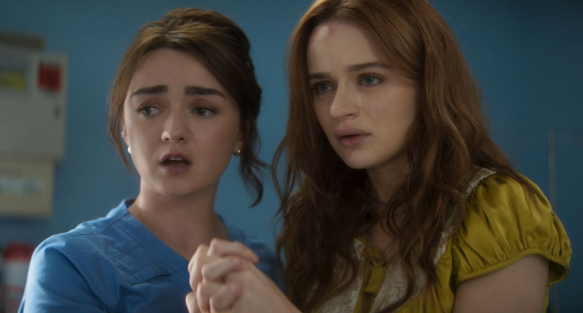 MAISIE WILLIAMS as Antonia and JOEY KING as Kylie