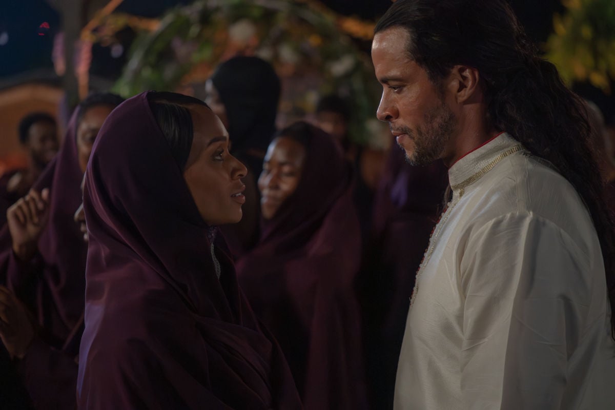 Melissa L. Williams as Ruth and Matt Cedeno as The Highest
