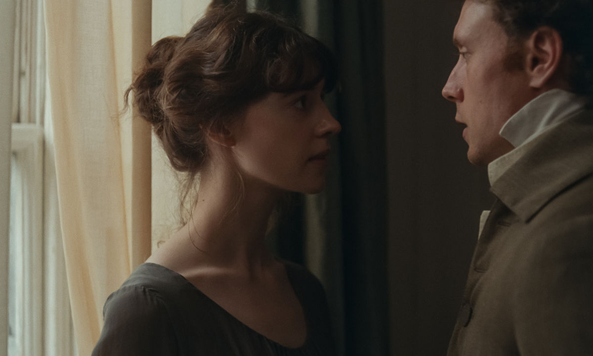 Daisy Edgar-Jones stars as Elinor Dashwood and George MacKay as Edward
Ferrars