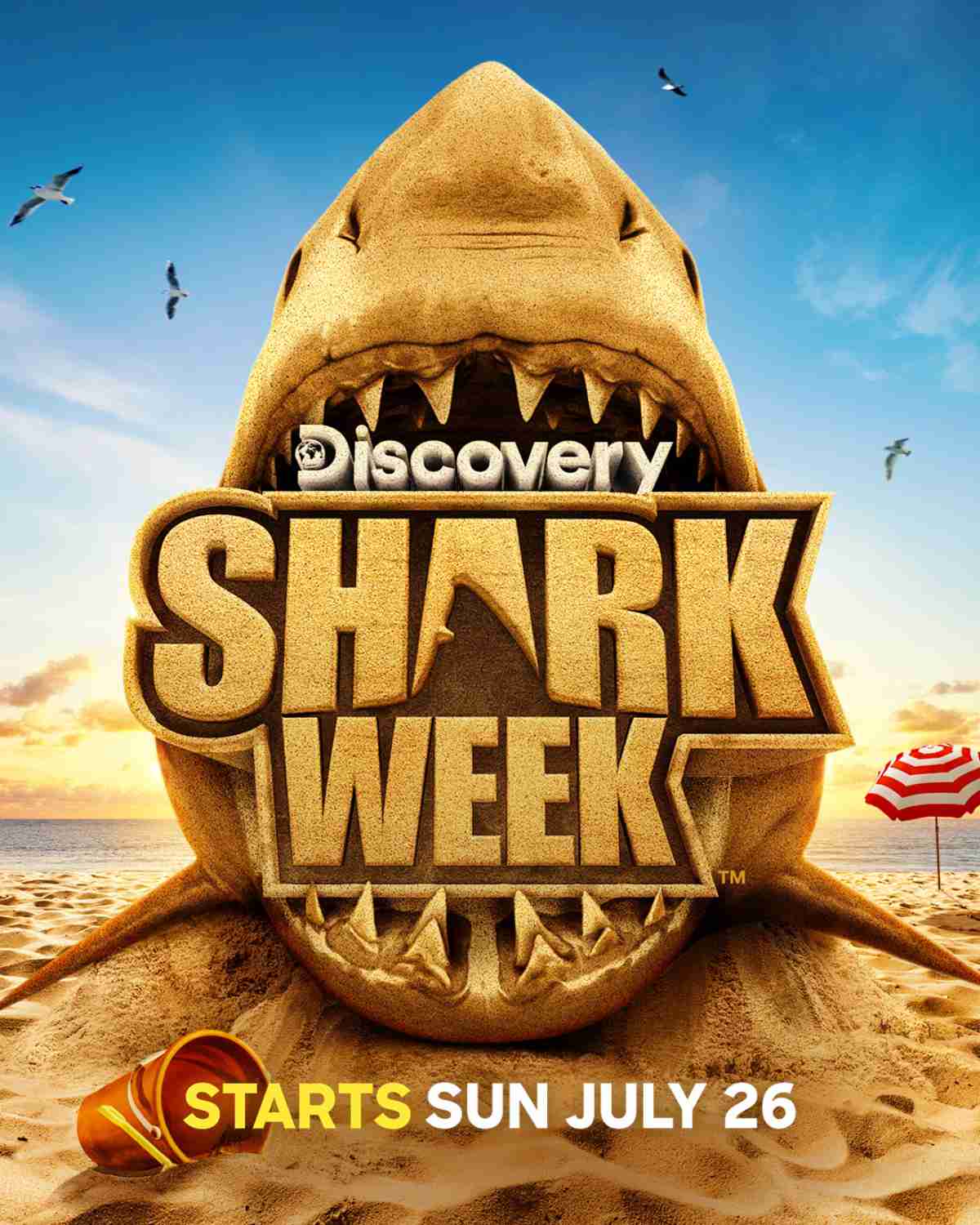 Shark Week 2026 on Discovery Channel