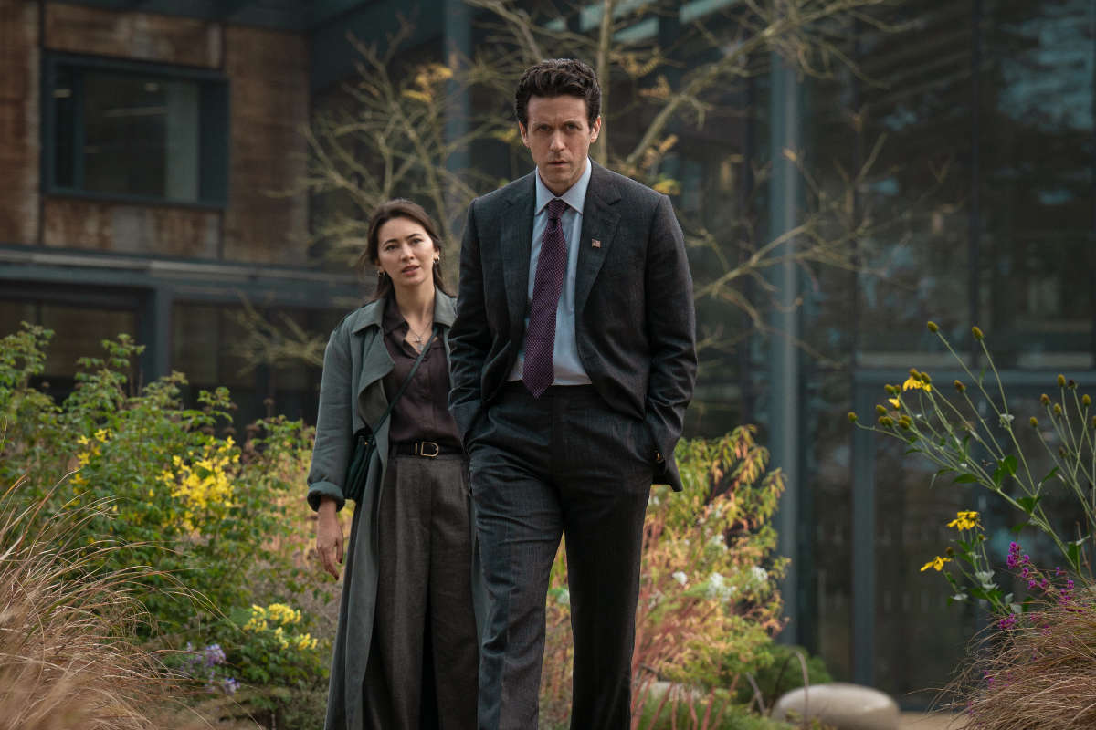 Ashley Zukerman and Jessica Henwick