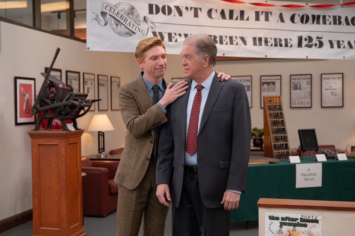 Domhnall Gleeson as Ned, Allan Havey as Marv