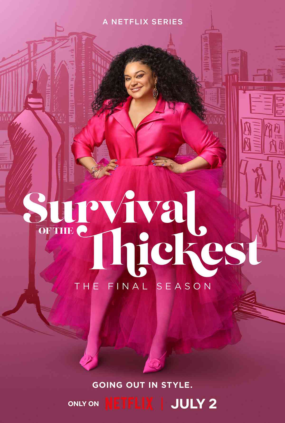 Survival of the Thickest Season 3 key art