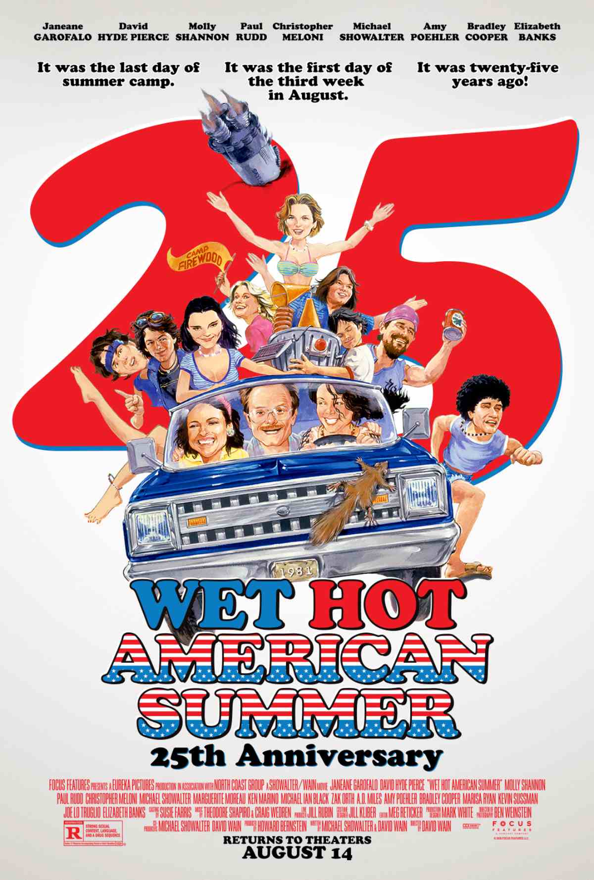 Wet Hot American Summer 25th Anniversary Poster