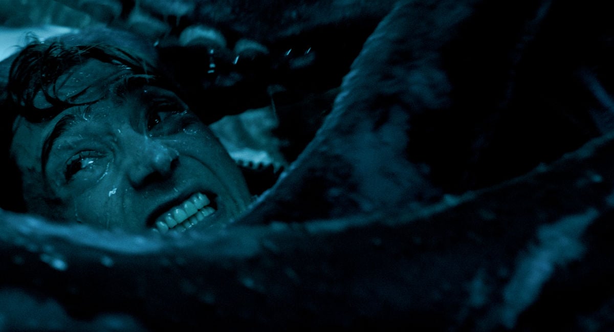 Austin Abrams is swallowed by a whale