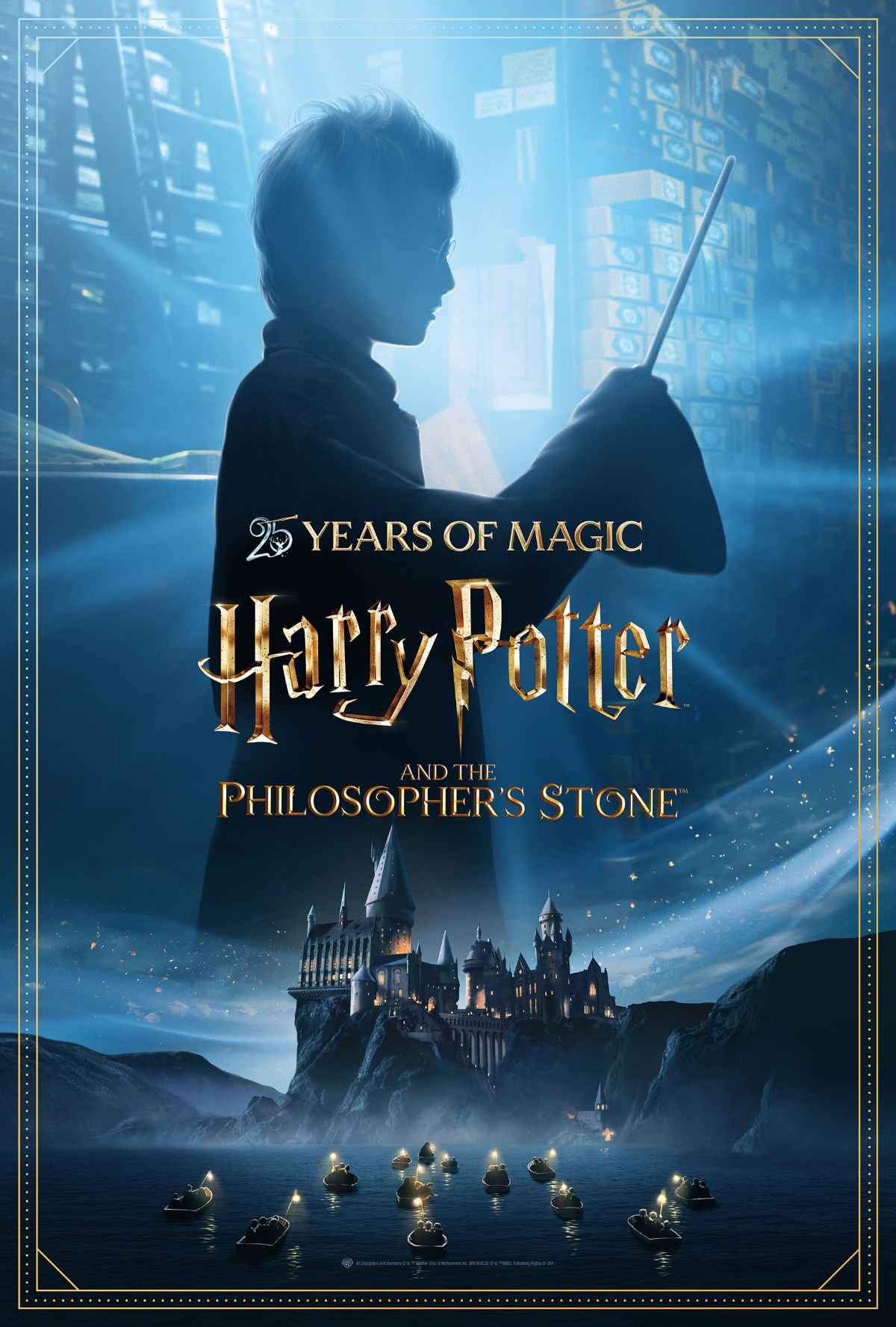 Harry Potter and the Philosopher's Stone 25th anniversary poster