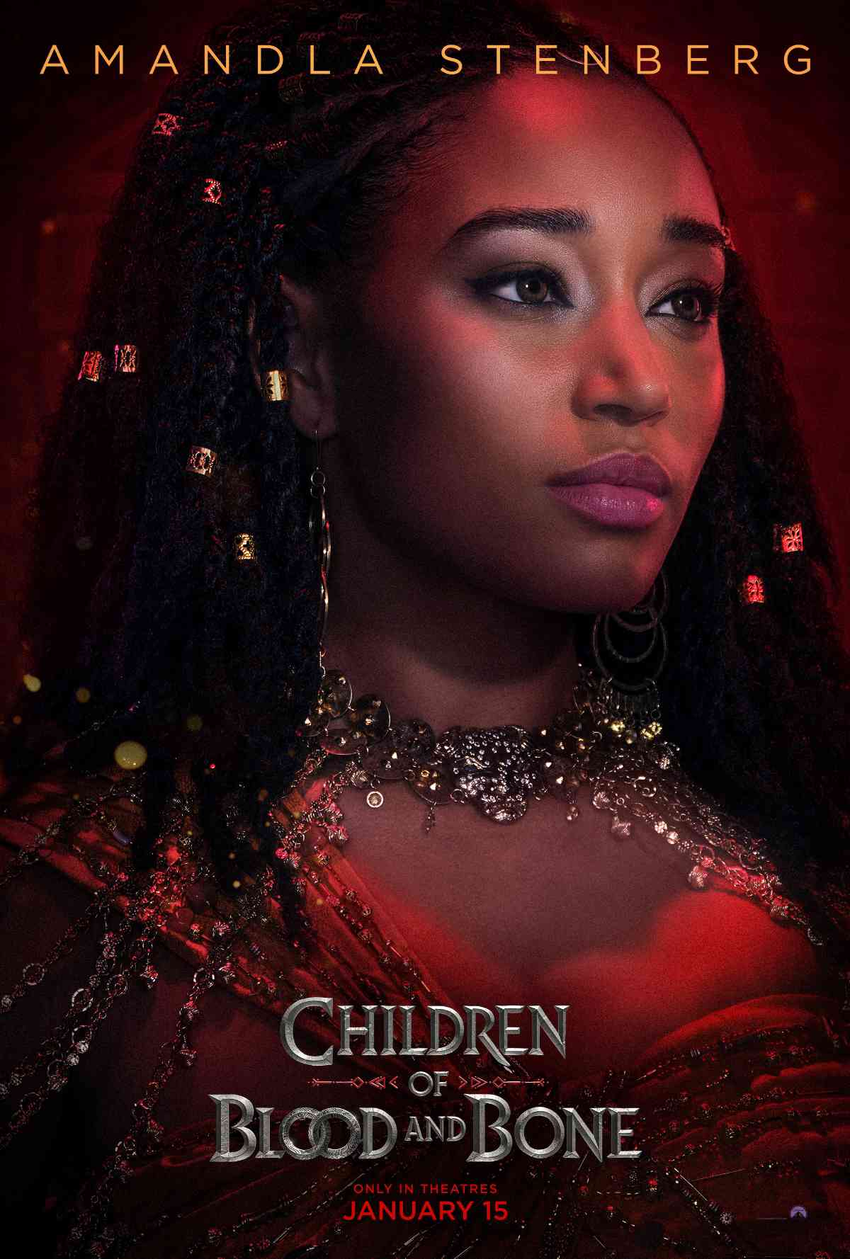 Amandla Stenberg poster for Children of Blood and Bone