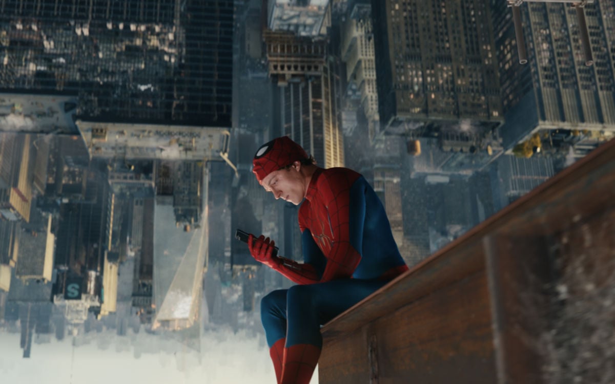 Tom Holland stars as Spider-Man