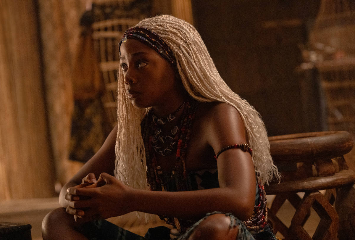Thuso Mbedu plays Zélie