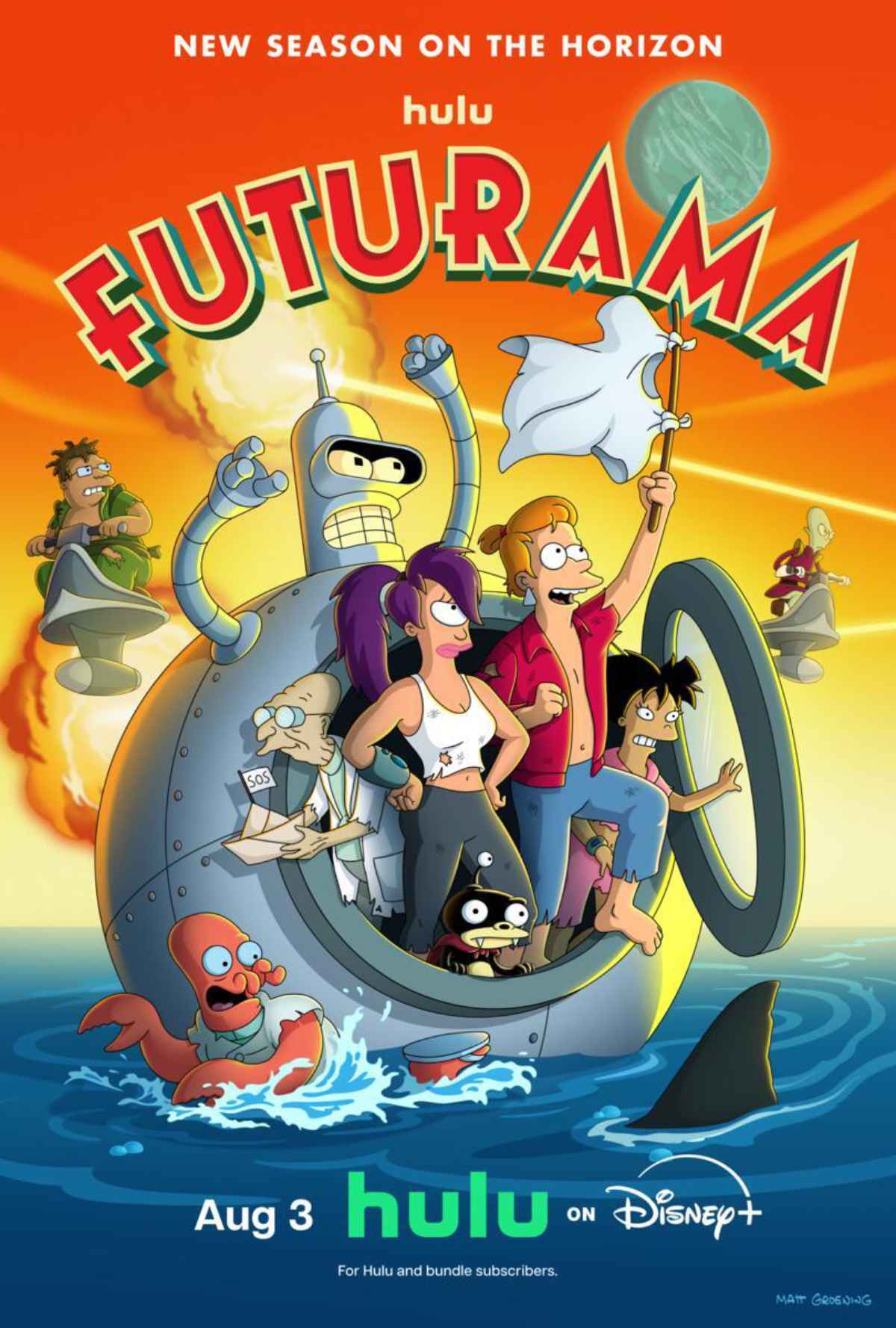 Futurama Season 14 Key Art