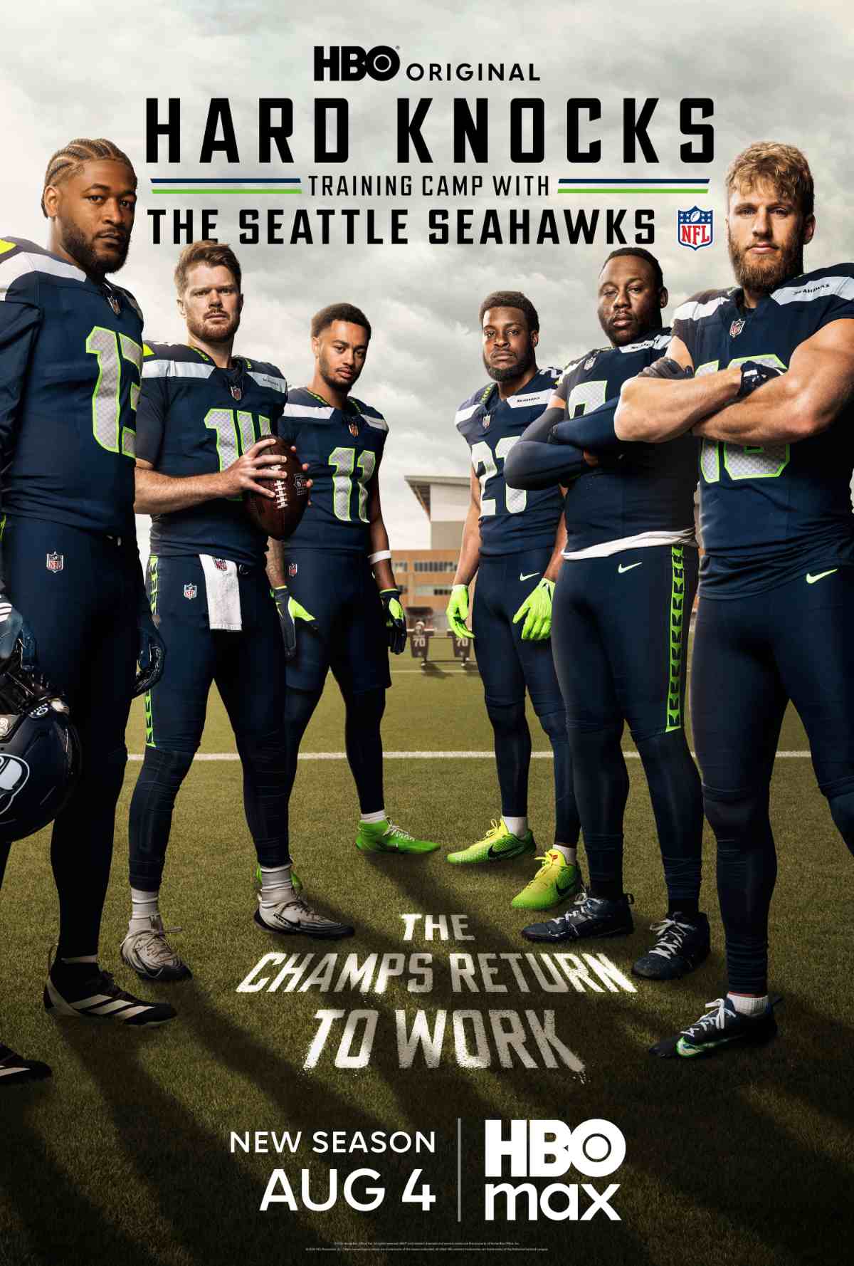 HBO Max August 2026 - Hard Knocks: Training Camp with the Seattle Seahawks