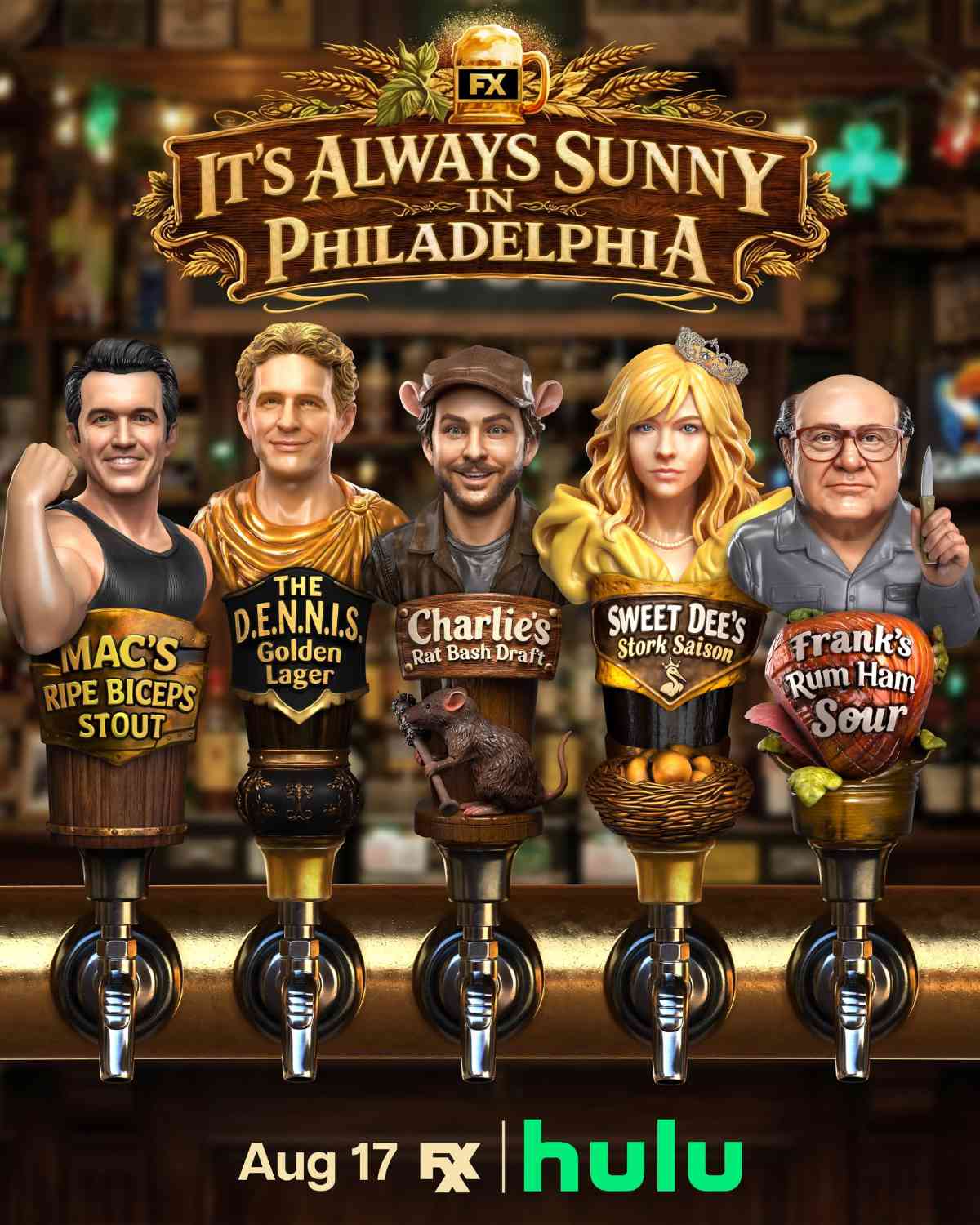 It's Always Sunny in Philadelphia Season 18 key art
