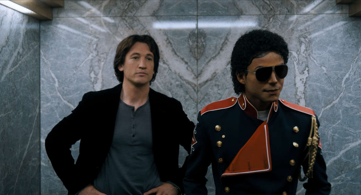 Miles Teller and Jaafar Jackson