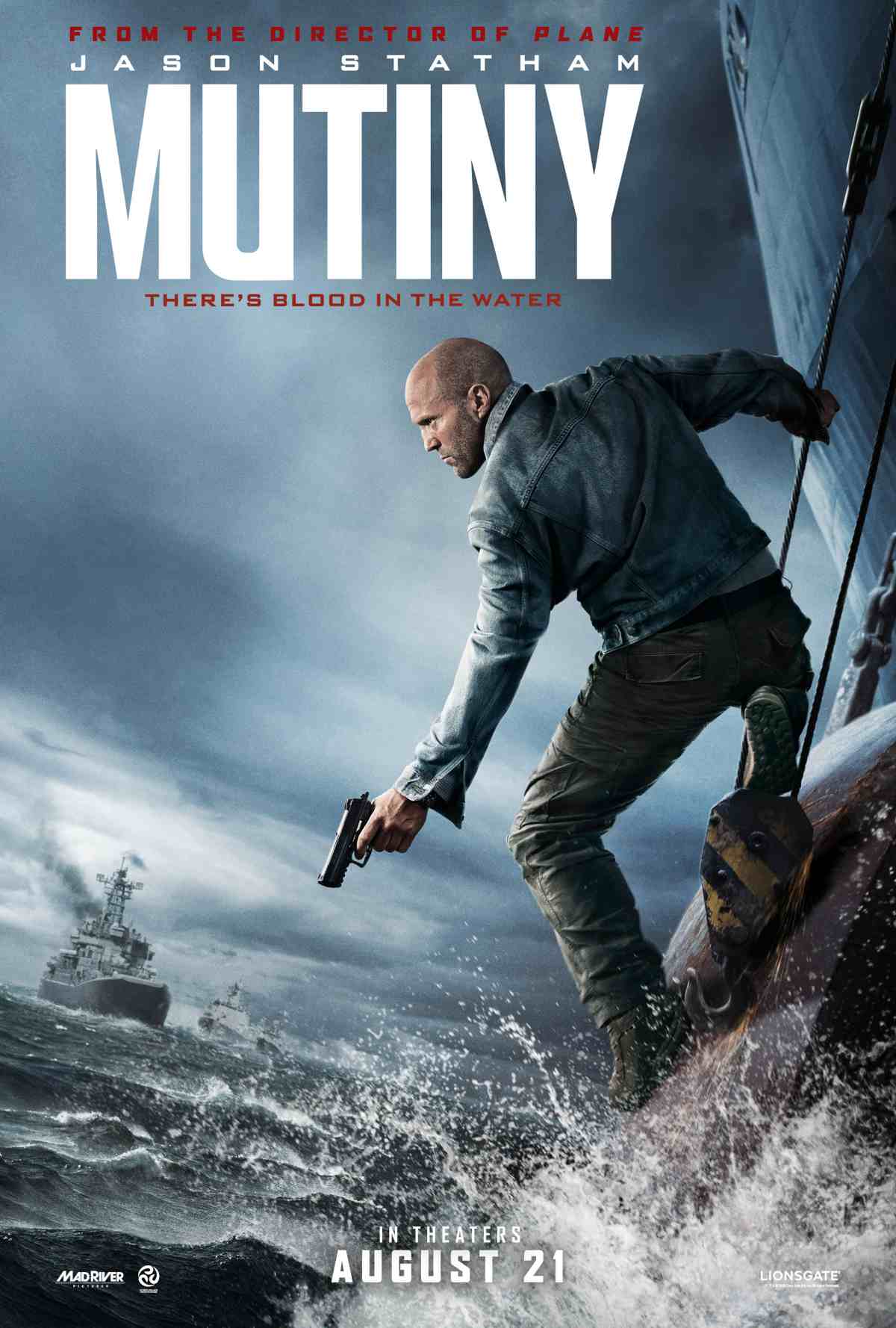 Mutiny poster featuring Jason Statham