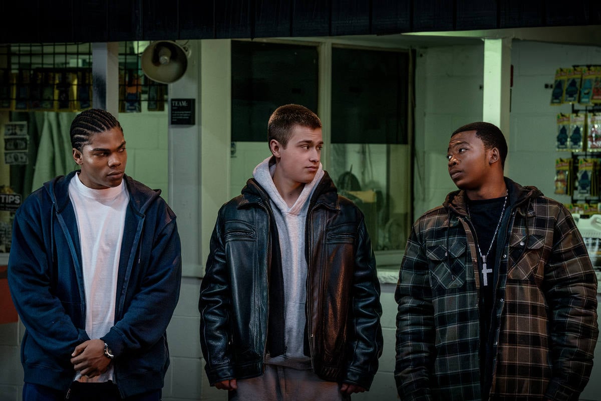 Spence Moore (Ghost), Charlie Mann (Tommy), and Mekai Curtis (Kanan Stark)