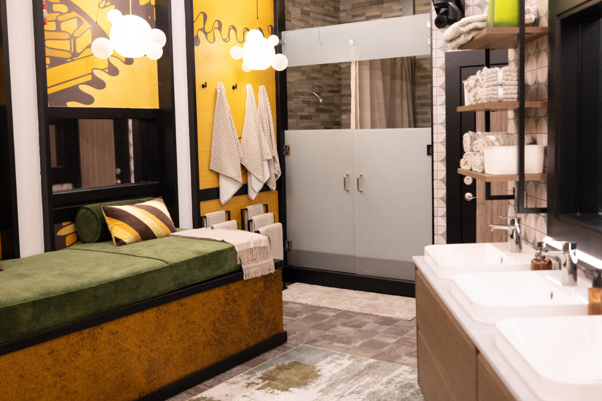 Clockwork Bathroom