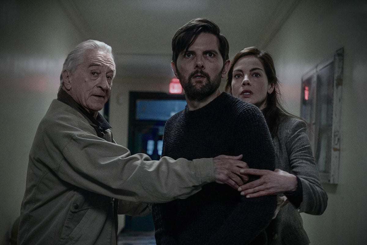 Robert De Niro, Michelle Monaghan, and Adam Scott