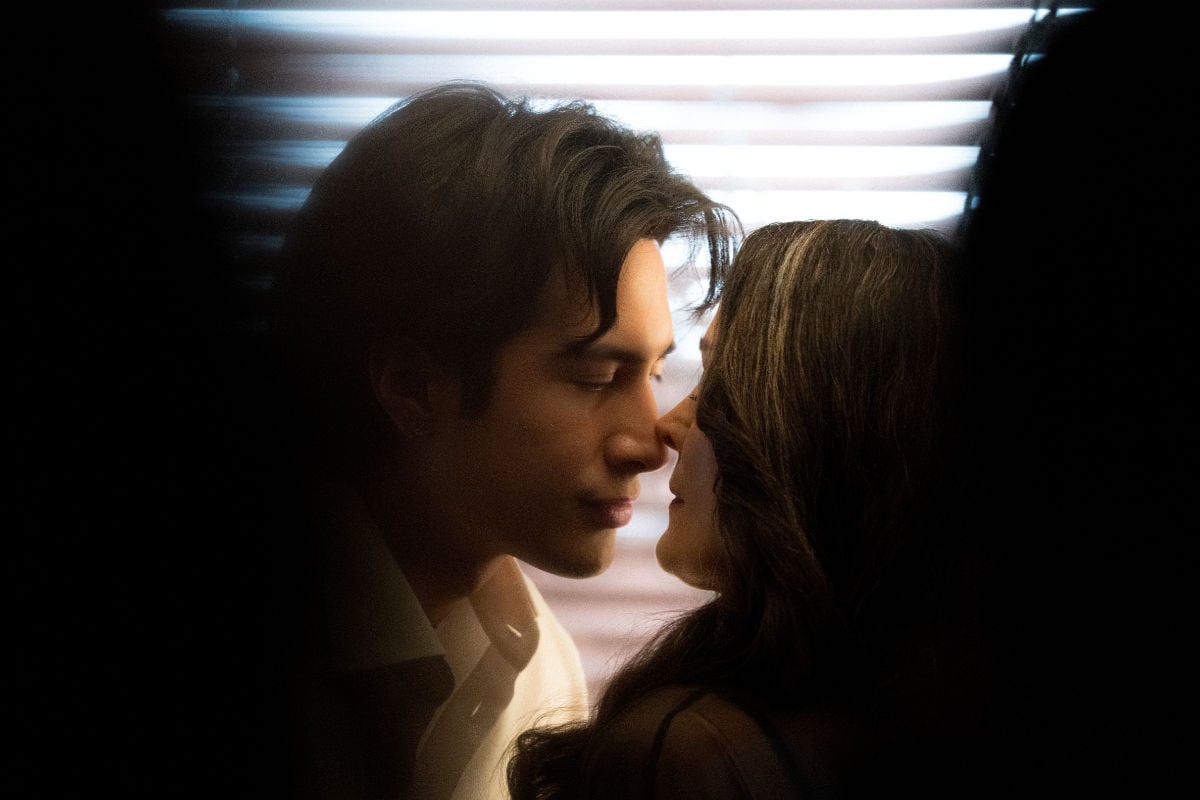 Hudson Williams and Carrie-Anne Moss in YAGA