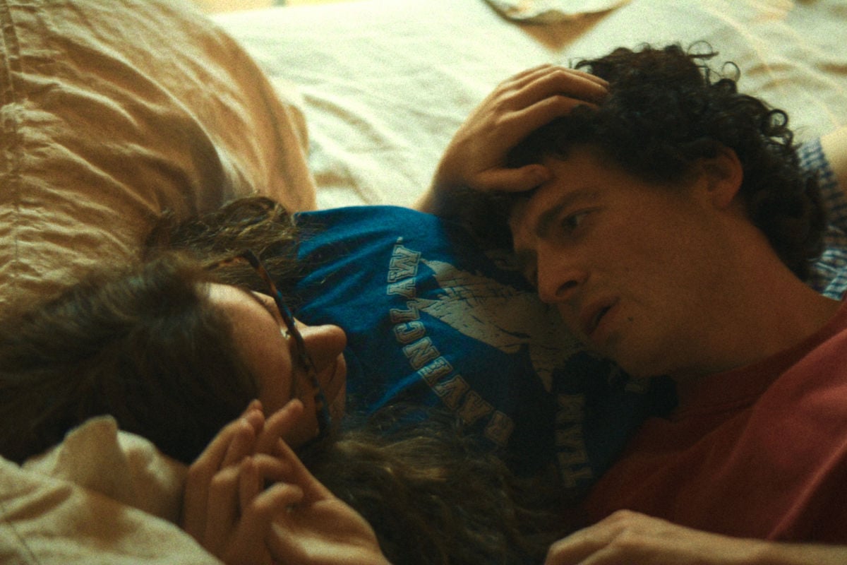 Julia Garner as Caroline Ellison, Anthony Boyle as Sam Bankman-Fried