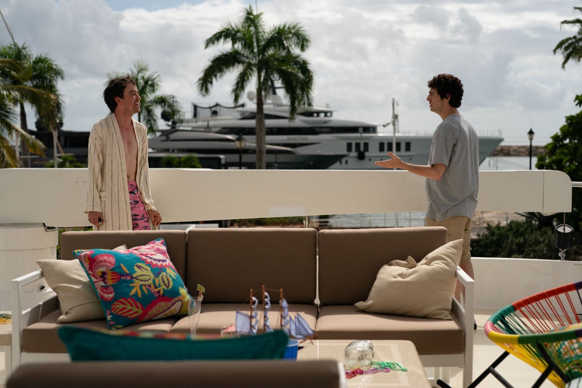 Alex Lawther as Sam Trabucco, Anthony Boyle as Sam Bankman-Fried