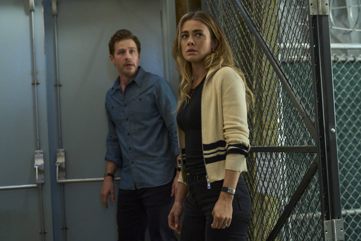 Josh Dallas as Ben Stone and Melissa Roxburgh as Michaela Stone