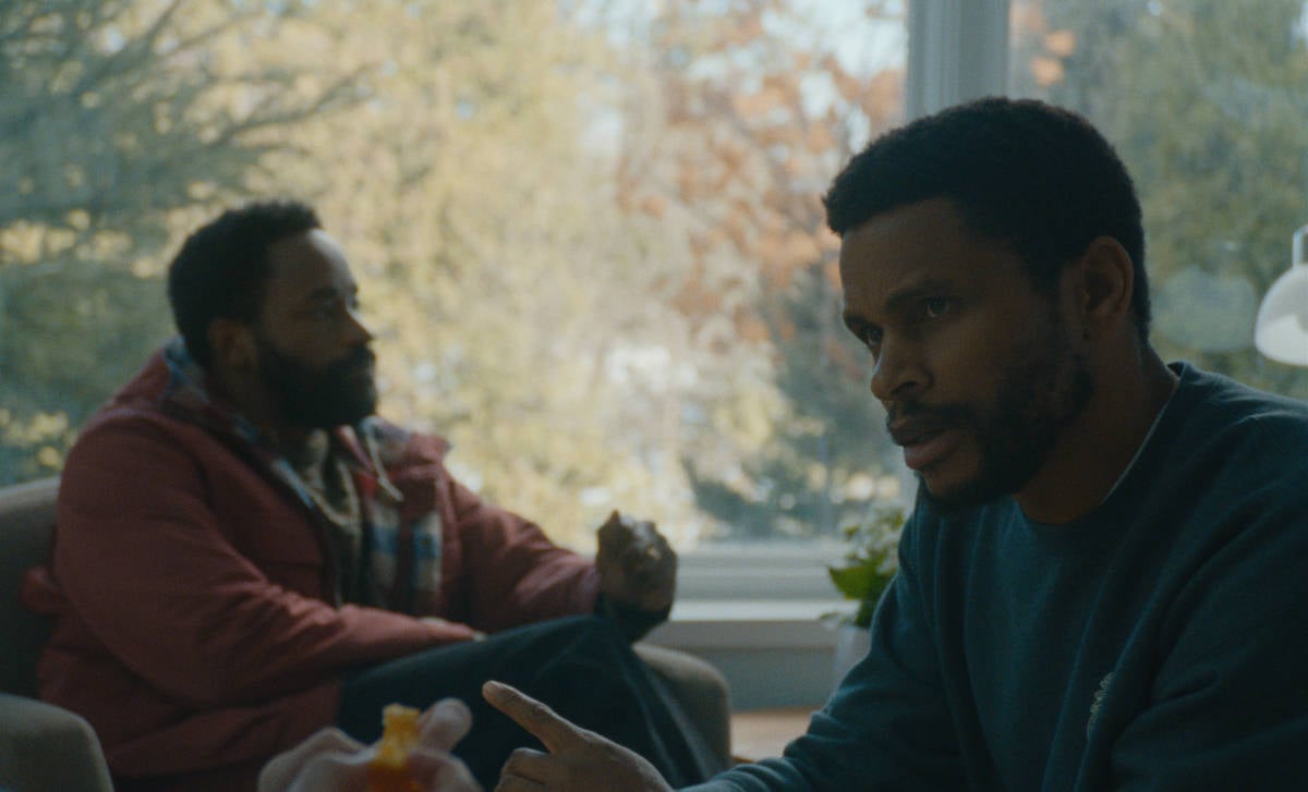 Motell Gyn Foster as Michael Franklin, Nnamdi Asomugha as Father Samuel Franklin
