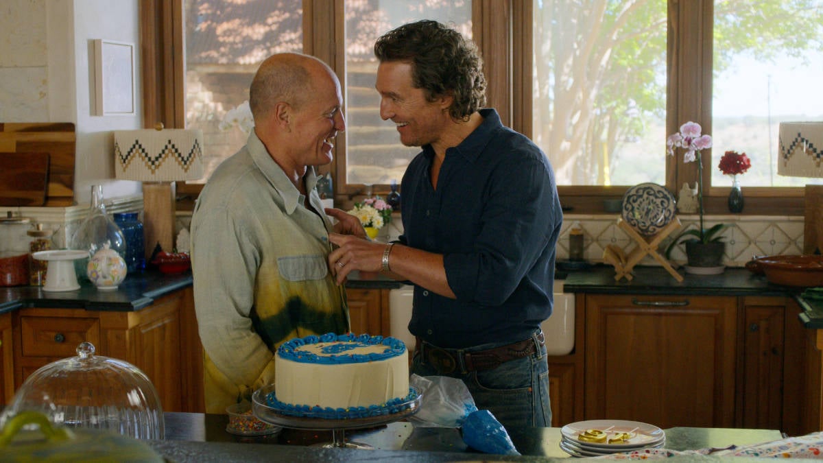 Matthew McConaughey and Woody Harrelson
