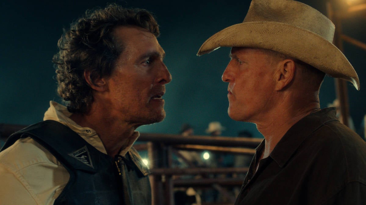 Matthew McConaughey and Woody Harrelson