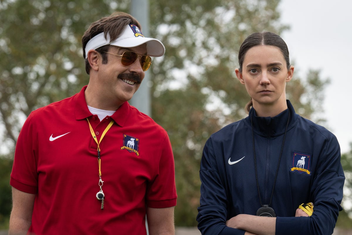 Jason Sudeikis and Tanya Reynolds